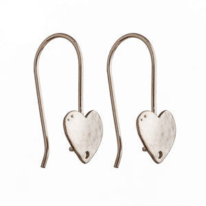 Ear Wires in Sterling Silver 21.5x10.6mm