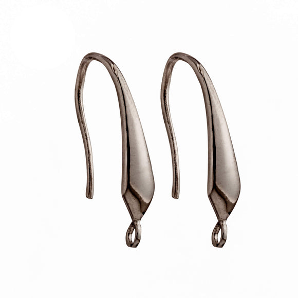 Ear Wires in Sterling Silver 22.1x10.3mm