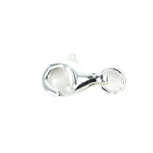 Trigger Lobster Clasp in Sterling Silver with Jump Ring