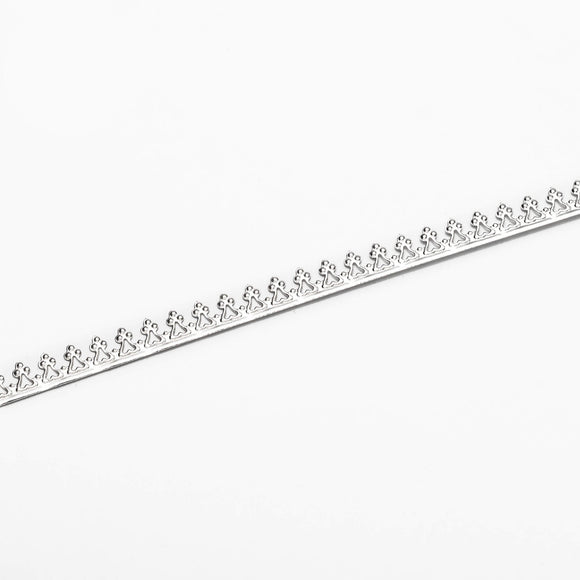 Single-Sided Gallery Bezel Wire in Sterling Silver 5.6x0.54mm