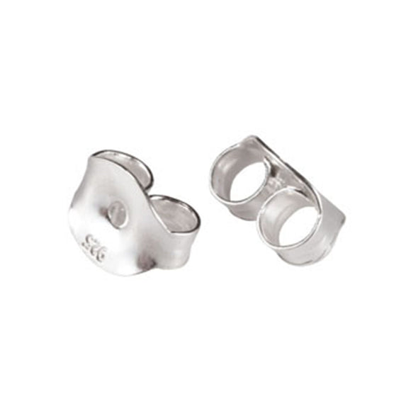 Ear Nuts/Ear Backs in Sterling Silver 5x0.30mm thick