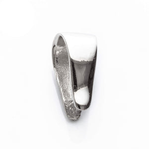 Horseshoe Pinch Bail in Sterling Silver 11.9x8.3x5.2mm