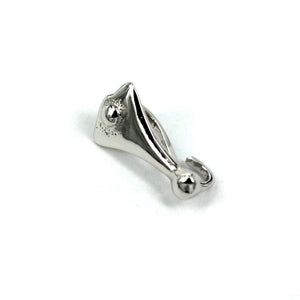 Hook Bail in Sterling Silver 14.6x8.3mm