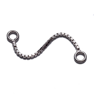 Extension Chain in Rhodium Plated Sterling Silver 1.2" (25.4mm)