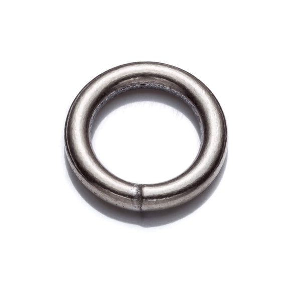 Closed Jump Ring in Sterling Silver 10mm 14 Gauge