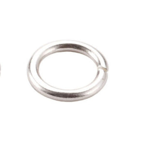 Open Jump Ring in Sterling Silver 4.2mm 21 Gauge