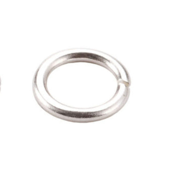 Open Jump Ring in Sterling Silver 5mm 19 Gauge