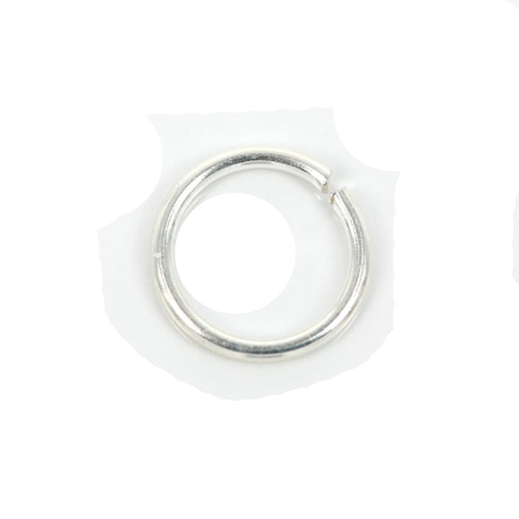 Open Jump Ring in Sterling Silver 7mm 20 Gauge