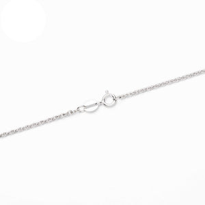 Sterling Silver Double Link Rope Chain Necklace 1.12mm 14" (36cm) 16" (41cm) 18" (46cm) 20" (51cm)