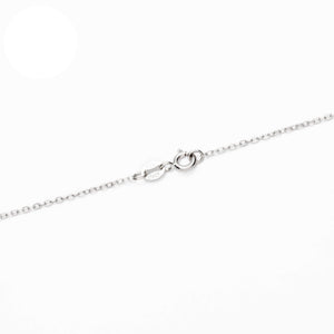 Sterling Silver Flat Link Cable Chain Necklace 1.3mm 16" (41cm) 18" (46cm) 20" (51cm)