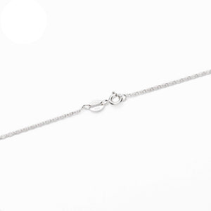 Sterling Silver Tile Fancy Chain Necklace 1.4mm 16" (41cm) 18" (46cm) 20" (51cm)