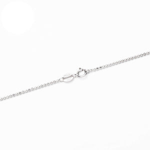 Sterling Silver Ball/Bead Chain Necklace 1.1mm 16" (41cm) 18" (46cm) 20" (51cm)