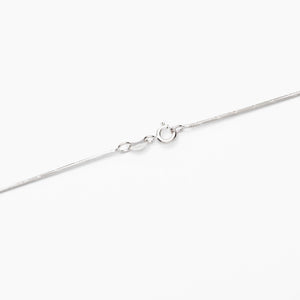 Sterling Silver Snake Chain Necklace 1.0mm 16" (41cm) 18" (46cm) 20" (51cm) 22" (56cm)