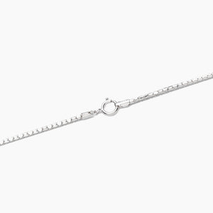 Sterling Silver Popcorn Chain Necklace 1.5mm 16" (41cm) 18" (46cm) 20" (51cm)