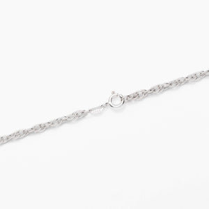 Sterling Silver Double Cable Chain Necklace 18" (46cm) - 20" (51cm) 3.5mm