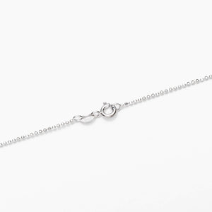 Sterling Silver Ball/Bead Chain Necklace 1.2mm 16" (41cm) 18" (46cm) 20" (51cm)