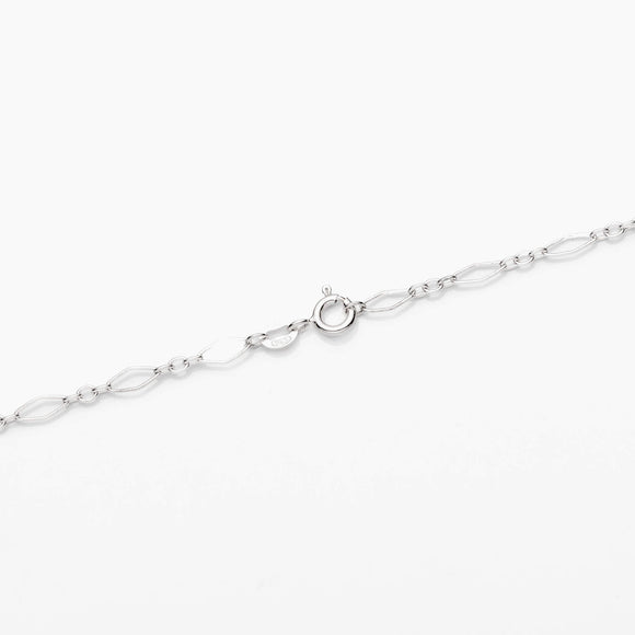 Sterling Silver Figaro Chain Necklace 3.54mm 18