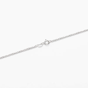 Sterling Silver Cable Necklace 1.1mm 18" (46cm) 20" (51cm)