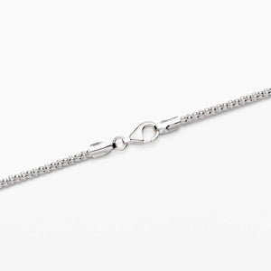 Sterling Silver Popcorn Chain Necklace 2.75mm 24" (61cm)