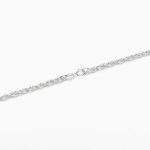 Sterling Silver Cable Necklace 3mm 18" (46cm) 20" (51cm) 22" (56cm)