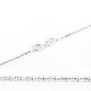 Sterling Silver Snake Chain Necklace 1.2mm 16″ (41cm) 18" (46cm) 20" (51cm)