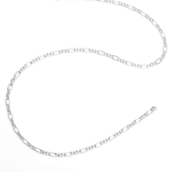 Figaro Chain in Sterling Silver