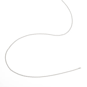 Fine Cable Chain in Sterling Silver