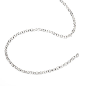 Round Cable Chain in Sterling Silver