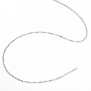 Fine Cable Chain in Sterling Silver