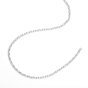 Oval Cable Chain in Sterling Silver