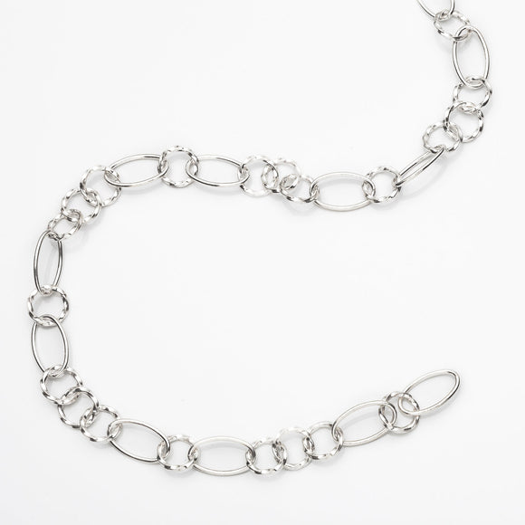 Figaro Chain in Sterling Silver