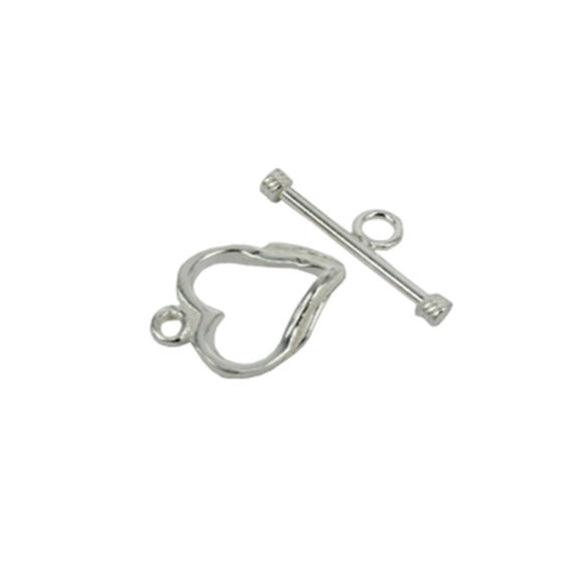 Toggle Clasp in Sterling Silver 11.5x15.4mm